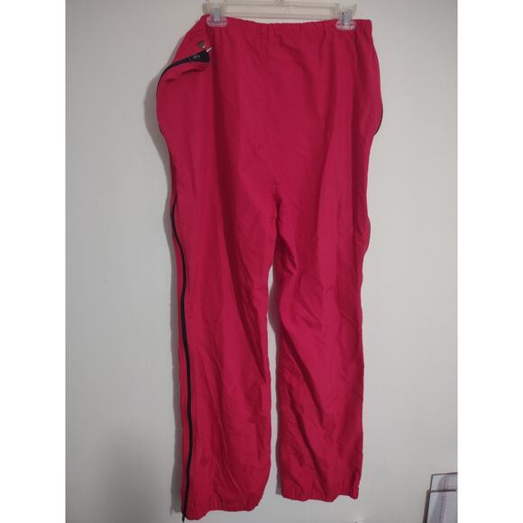 Vintage L.L. Bean Windbreaker Track Pants Full Side Zip Large Made in the USA - Picture 7 of 7